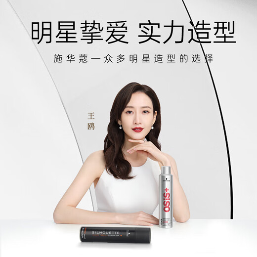 施华蔻（Schwarzkopf）施华蔻丝露华定型喷雾发胶强力定型男女头发造型干胶啫喱水便携 【更划算】丝露华发胶500ml*2瓶