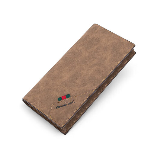 
MashaLanti casual men's wallet long wallet clutch multiple card card bag coin wallet men's Chinese Valentine's Day gift
