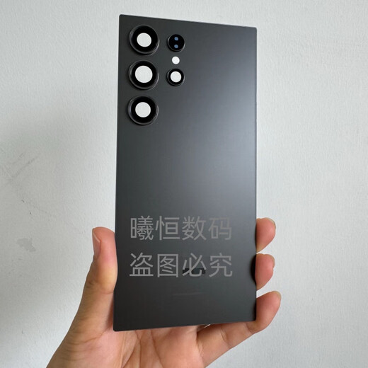 Samsung (SAMSUNG) brand original, suitable for Samsung s24Ultra original disassembled glass back cover S24u original back case S24ultra titanium gray original disassembled back cover 99 new with mirror