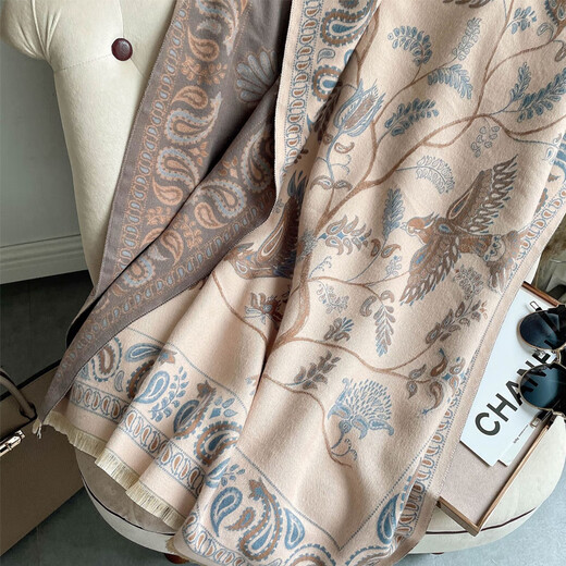 Yu Zhaolin scarf for women in winter shawl, dual-purpose spring and autumn gifts for mothers, warm scarves for elders, air-conditioned room