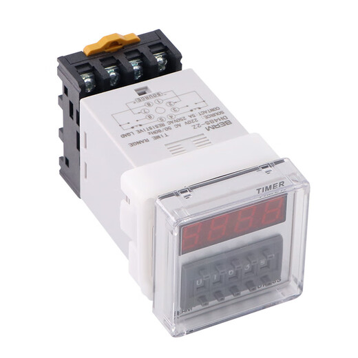 Bellmei DH48S-2Z high-precision digital display time relay two sets of delay 220V24V380V 9999H customized DH48S-2Z AC 110V shipped within 7 days
