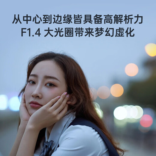 SIGMA Art 85mm F1.4 DG DN full-frame mirrorless large-aperture fixed-focus lens portrait close-up (Sony E-mount)