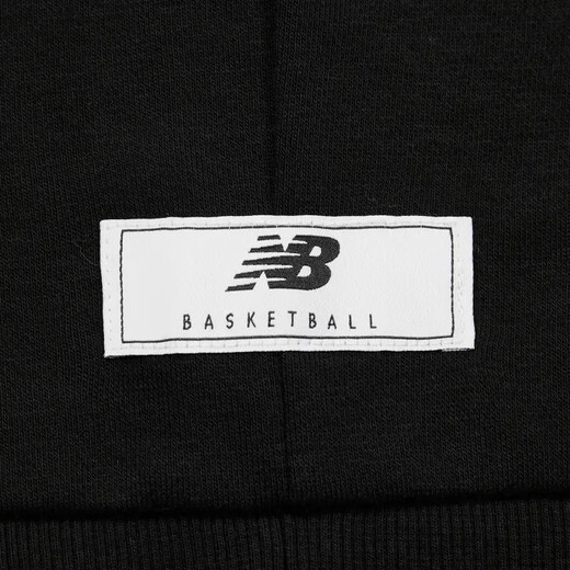 
NEW BALANCE NB Outlet Hooded Sweatshirt Men's Casual Sports Knitted Print Loose Pullover Top MT13583-BK XL