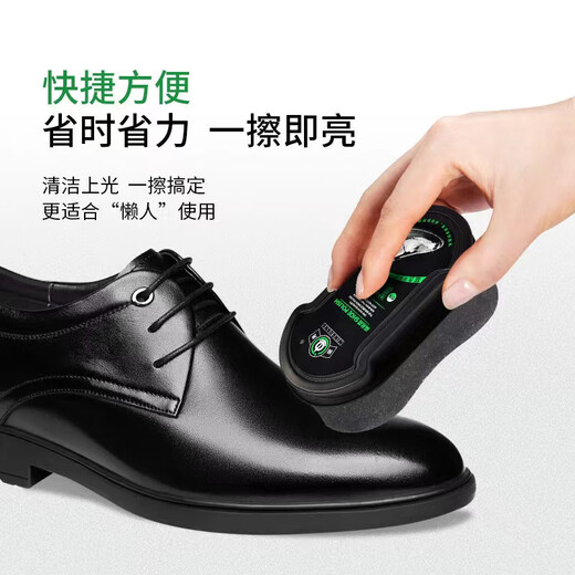 Schuh Wachs Leder Schuhkrise farbloser universeller Schuhpolierartifaktschwamm polnisch schwarz braun weißer echtes Lederschuhzubehör 1 Schachtel