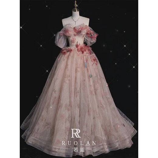 Baolian One-Clolder Light Wedding Dress 2024 г.