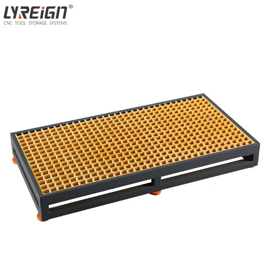 LYREIGN(瑞格)CNC加工中心数控机床脚踏板脚垫防滑耐油格栅板车间站台 1050*450*130-160mm可调
