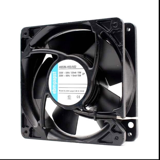 4650n Ventilador alemán 4656N 4 pulgadas 12038 AC220V Resistencia de alta temperatura Todo el ventilador de disipación de calor de metal 4650N-465/A02