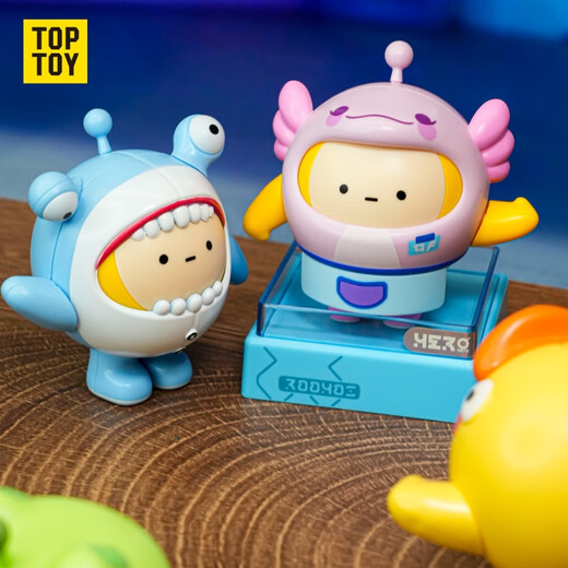 TOP TOY蛋仔派对换装蛋仔系列积木拼装盲盒儿童玩具男孩生日礼物单盒
