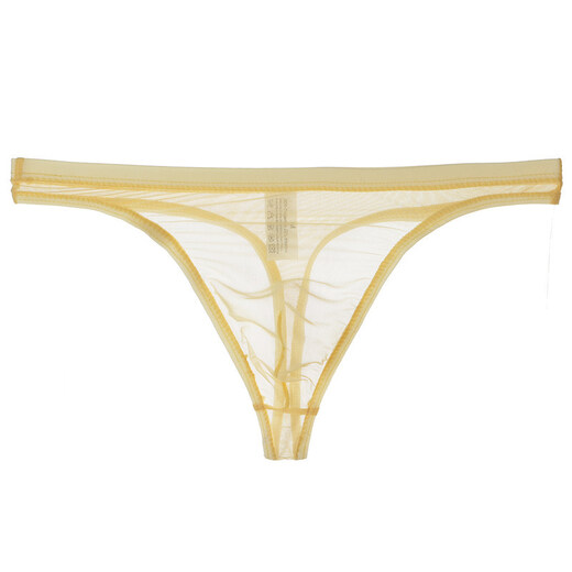 Caja transparente desnuda de los hombres Mala delgada de malla sexy sexy sexy ropa interior sexy en sexy tentador transpirable jóvenes t-tosers rojo m