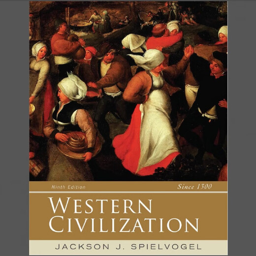 Physical Book/ Western Civilization, Alternate Volume Since 1300,Ninth Edition Colored Paper Book