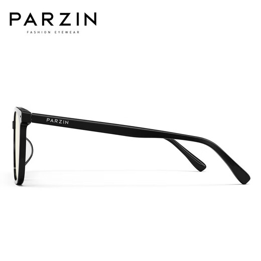 帕森（PARZIN）防蓝光眼镜架 男女通用学院风板材抗蓝光手机护目镜 15865 钢琴黑 配镜联系客服