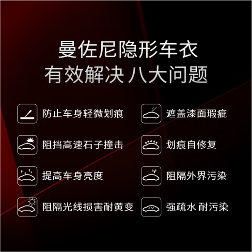 Manzoni MYMANSORY (N3) invisible car film, whole car TPU paint protection film package construction