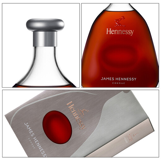 轩尼诗（Hennessy）宝树行 轩尼诗詹姆士纪念版700ml 干邑白兰地法国 原装进口洋酒 700mL 1瓶