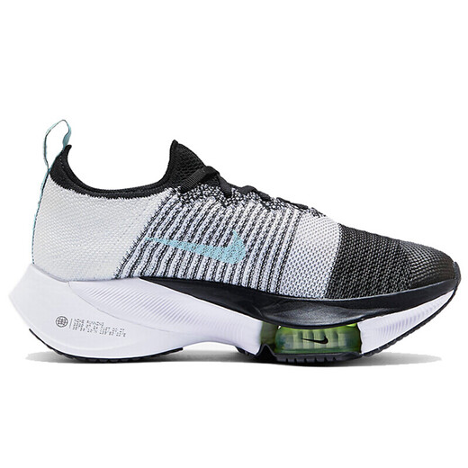 Nike (NIKE) women's shoes new Air Zoom cushioning sports lightweight breathable non-slip marathon training running shoes overseas direct mail CI9924-001 Black and blue 37.5