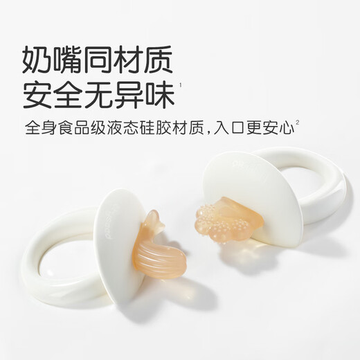 Shixi Teether Teething Stick for Baby Oral Period Bite Teething Stick to Prevent Hands from Eating 546 Months and Over Food Grade Bear Paw Type + Small Fish Type/Full Teeth Grinding/4+ Months