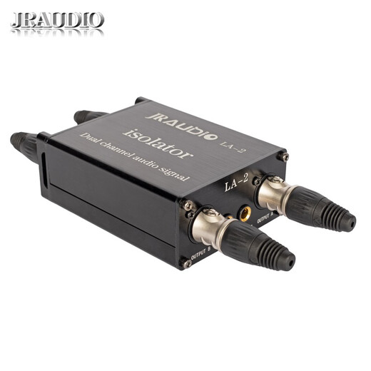 JRAUDIO3.5AUX XLR Lotus RCA6.5 Audio Isolator Common Ground Audio Anti-Interference Noise Eliminator Current Acoustic Filter Filter Noise Eliminator LA-2L XLR 6.5 Audio Isolator