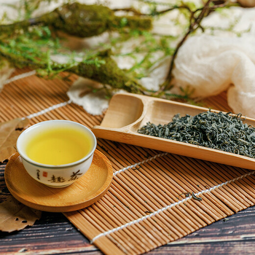 Guoxing (GUOXING) Meizhou Agricultural Assistance Center Guoxing Tea Industry Alpine Old Tree Tea Premium Bags 5 Xiyan Green Tea 500g * 1 bag