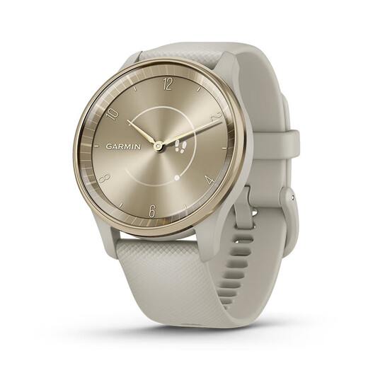 佳明（GARMIN）MoveTrend心率睡眠监测触屏指针式多功能运动智能手表暖柔沙礼物