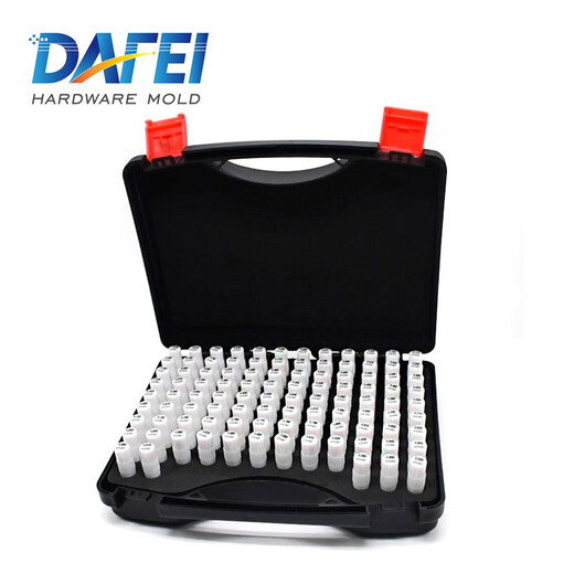 DAFEI Precision Pin Gauge Set Pin Type Plug Gauge Needle Gauge Stick Pin Gauge Gauge Interval 0.01 3.0~4.0mm (White Steel Set)