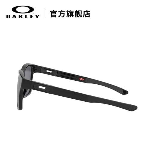 OAKLEY欧克利高清晰镀膜墨镜 休闲运动眼镜/运动太阳镜9272 CATALYST 黑色铱镀膜-02