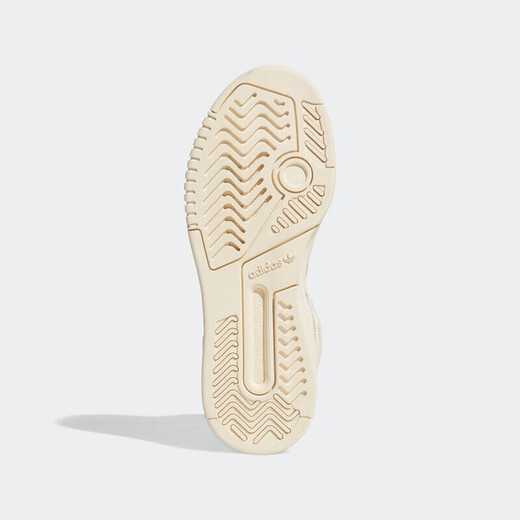 阿迪达斯 （adidas）休闲鞋女鞋秋季新款三叶草运动鞋学生百搭高帮板鞋 GZ1585/奶茶色 36.5