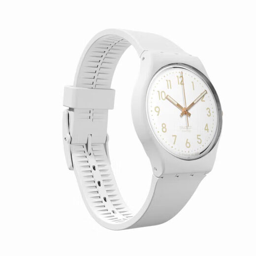 Swatch Swiss Watch White Bishop 2.0 Examination Table Quartz Men's and Women's Watch for the Start of School SO28W106-S14
