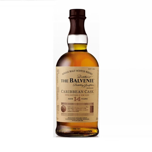 Balvenie 14 ans Caribbean Barrel Scotland Speysy Whisky 700 ml 43 degrés Boîte-cadeau Vin importé