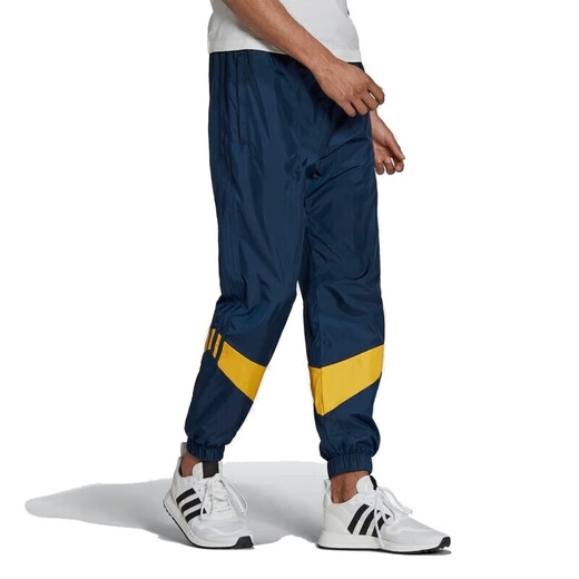 阿迪达斯 （adidas）三叶草运动裤男裤春季新款跑步健身训练裤子舒适透气舒适休闲裤 HF9227 S