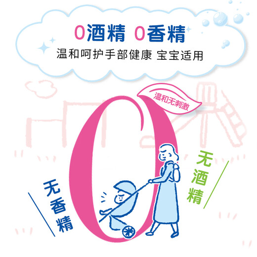 Lion Fun Net Foaming No-Rinse Antibacterial Hand Sanitizer 50ml Family Baby and Children Mild Alcohol-Free Portable Hand Sanitizer