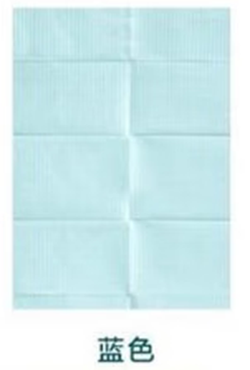 Shantou Lincun lunch table mat primary school disposable placemat 125 pieces children's mat isolation pad paper cartoon solid color waterproof and oil-proof table blue 125 pieces/bag