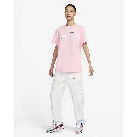 耐克（NIKE）【劲浪体育】女子潮流休闲T恤短袖FJ7714-690 FJ7714-690 M