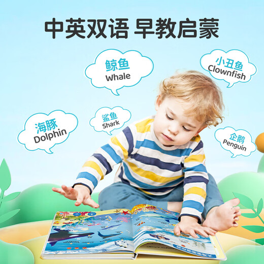 雷朗会说话的早教有声书十万个为什么点读书发声书玩具生日礼物
