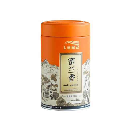 天池1392凤凰潮州单枞有机单丛茶乌岽顶蜜兰香单丛七彩礼盒装200g
