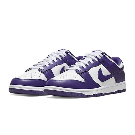 Nike (Nike) Dunk Low Herrenschuhe Retro Low Top Anti-Slip-Kee-Resistant Mode modische Brettschuhe Sportschuhe Freizeitschuhe DD1391-104 Weiß Lila#Geschenkgeschenk Empfehlung 42.5
