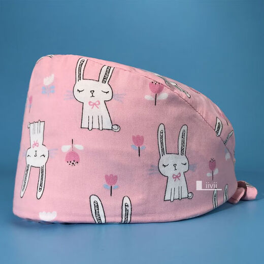 Fibra de limón hat gorro femenino hombre quirúrgico hombres algodón estampado estampado baotou trabajo oral hat chef mj12113 ajustable