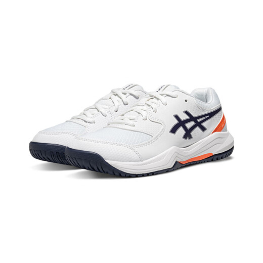 ASICS Children's Tennis Shoes Sports Shoes Comfortable Breathable Teen Shoes GEL-DEDICATE 8 GS White 35.5