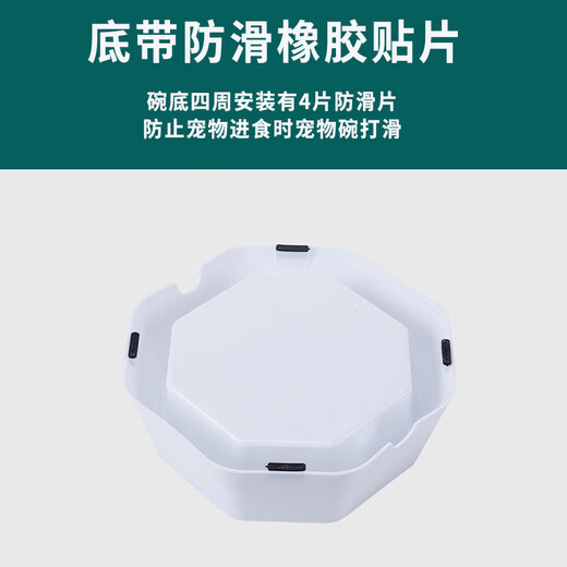 Yupinjia dog water drinking device Pet floating bowl Cat and dog water basin is not easy to wet the mouth Small and medium-sized dog water drinking tool to prevent overturning Pet floating bowl [blue]