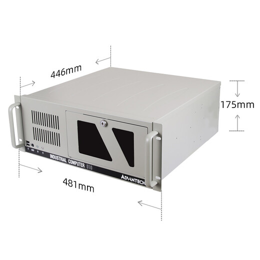 
Yiyang Advantech Industrial Control Machine IPC510/610L Industrial Computer Host Dual Gigabit Network Port Server 4U Rack Type Advantech Chassis IPC-510 684G2/I7-6700/8G/128G Solid State