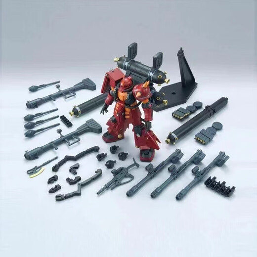 Эстетическая HG1/144 Полное оборудование ментальная мощность модели Zagu GT Сборка MS-06R Подарок Вселенной Громо