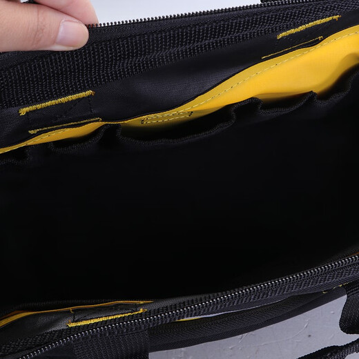 Stanley (STANLEY) ESSENTIAL tool bag thickened wear-resistant canvas bag property maintenance tool bag portable electrician bag handbag 12 inches 1-93-330-23
