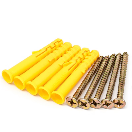Xiaoyu expansion bolt plastic expansion tube M6M8M10 expansion bolt expansion nail US solid nail 50 sets 10*80