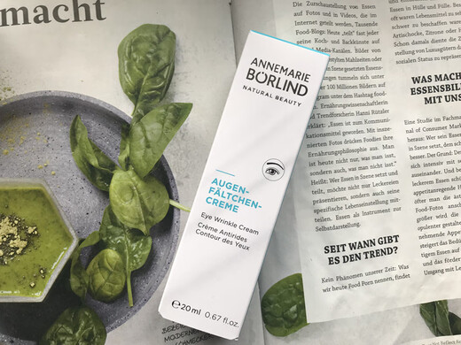 Annemarie Borlind Germany AnnemarieBorlind Anna Berlin small white tube eye cream 20ml improves the elasticity of eye skin small white tube eye cream 20ml*2 tubes