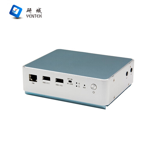 YENTEK dual network port NUC mini host J6426 small industrial control machine cloud desktop terminal thin client fanless Ceyron N6211 industrial control computer dual HDMI small host N1250Z-H2 N6211/1.2GHz dual core 8G/DDR4+128G/M.2+