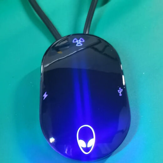 网咖网吧电脑桌面开关USB接口开机按钮,电脑外置开关台式电脑 螺杆1.1米 黑色红光