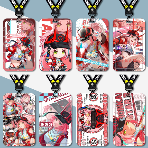 Meng Nian Bang Iron Q Break Break Card Case School Card Ins Access de alto valor Tarjeta de control de la tarjeta del metro para el metro