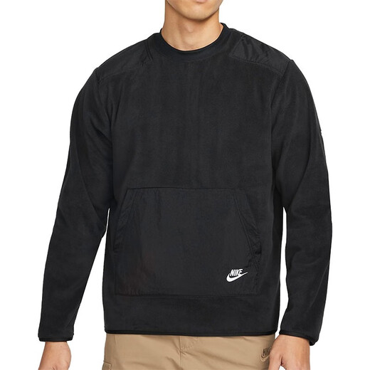 Nike (Nike) Herrenkleidung Neue Mode Mode Lose Komfort Sport und lässige Runde Nackenpullover Pullover CK6359-494 DD4855-010 L