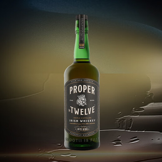 PROPER TWELVE 爱尔兰 单一麦芽威士忌 700ml 40度 裸瓶 进口洋酒