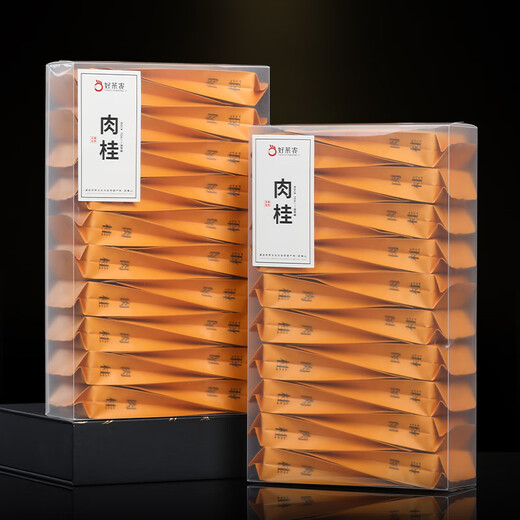 好茶农 肉桂茶武夷山岩茶 果香肉桂正宗大红袍茶叶新茶乌龙茶浓香口粮茶 品鉴装 8.3g*2包