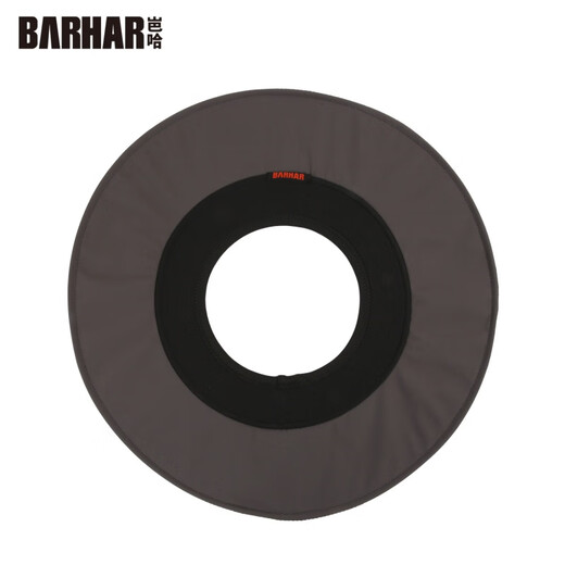 BARHAR hat brim folding outdoor sun protection waterproof visor hat adventure caving rock climbing canyoning climbing gray/black