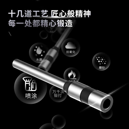得力 装订机刀头 装订机全自动财务凭证档案装订机3884配套耗材  1支装 3857 空心钻刀